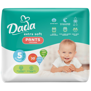 Трусики-подгузники Dada Extra Soft 5 Junior 12-17 кг 30 шт (4820174980658) в Харькове