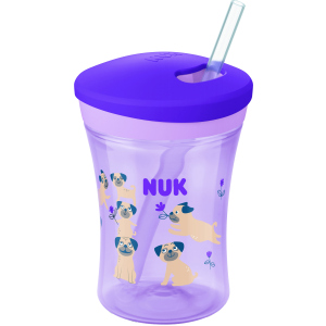 Поильник Nuk Evolution Action Cup 230 мл Фиолетовый (4008600365129) лучшая модель в Харькове