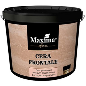 Декоративний віск Maxima для обробки фасадних штукатурок Cera Frontale 1 л (4820024426817) в Харкові