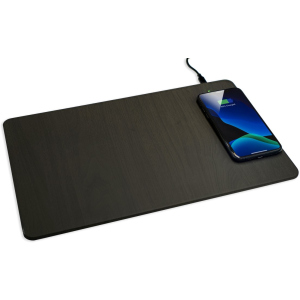 Бездротовий зарядний пристрій Ailink Mouse Pad 2 QI Fast Charge Коричневий (AI-MouseP2dk) краща модель в Харкові