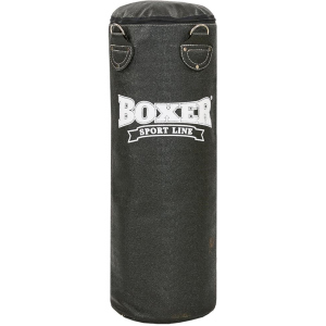 Мішок боксерський Boxer кирза 80 см Чорний (1002-04) краща модель в Харкові