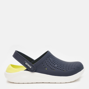 хорошая модель Кроксы Crocs Literide clog 204592-0GU-W7 37-38 23.8 см Navy-Lime (H2000029652516)