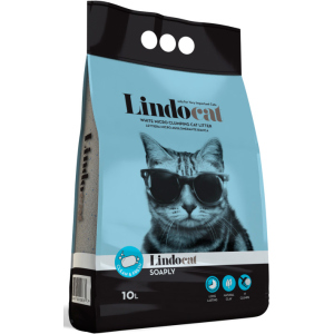 Наповнювач для котячого туалету Lindocat Soaply Бентонітовий комкуючий 8.5 кг (10 л) (8006455001083) ТОП в Харкові