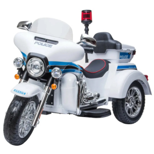 Електротрицикл Kidsauto Police SMT-111 white (6903351801118) краща модель в Харкові