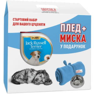 Сухий повнораційний корм Royal Canin Jack Russel Terrier Puppy для цуценят породи Джек Рассел тер'єр до 10 місяців 1.5 кг + плед та миска в подарунок (11_11105) ТОП в Харкові