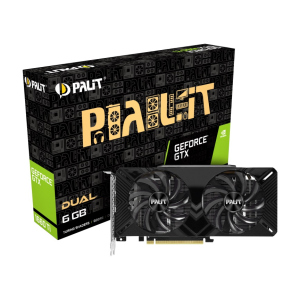 Відеокарта GF GTX 1660 Ti 6GB GDDR6 Dual Palit (NE6166T018J9-1160C) в Харкові