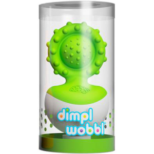 хорошая модель Прорезыватель-неваляшка Fat Brain Toys dimpl wobl зеленый (F2173ML) (811802024459)