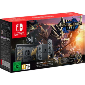 Портативна ігрова приставка Nintendo Switch V2 Monster Hunter Rise Edition [56857] краща модель в Харкові