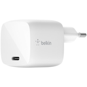 Зарядний пристрій Belkin GAN (30W) USB-С, white