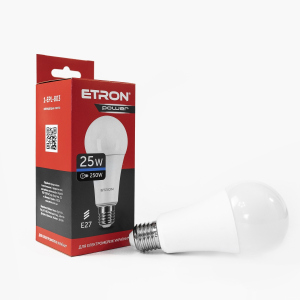 LED лампа ETRON Power Light 1-EPL-803 A67 25W 6500K E27 в Харкові