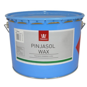 Защитно-декоративная пропитка для дерева с воском Tikkurila Pinjasol Wax 10л Орех лучшая модель в Харькове