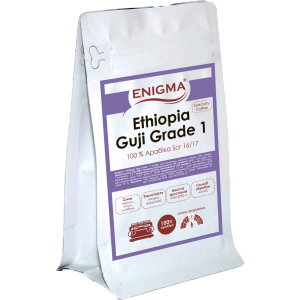 хороша модель Кава в зернах Enigma Ethiopia Guji Grade Specialty 250 г (4000000000031)