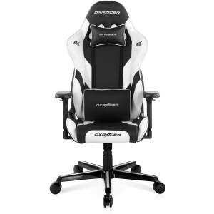 Крісло для геймерів DXRacer G Series D8100 Чорно-біле (GC-G001-NW-C2-NVF) в Харкові