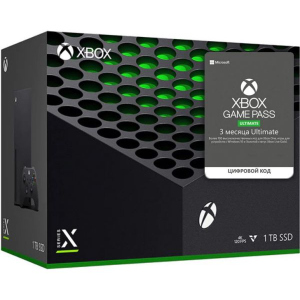 Microsoft Xbox Series X 1Tb + Xbox Game Pass Ultimate (3 місяці) в Харкові