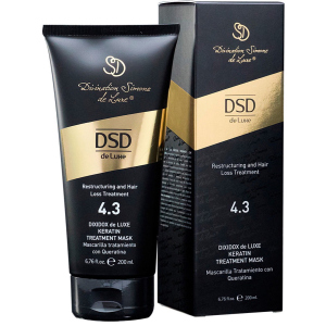 Восстанавливающая маска с кератином DSD de Luxe 4.3 Keratin Treatment Mask для улучшения структуры волос и стимуляции их роста 200 мл (8437011863096) ТОП в Харькове