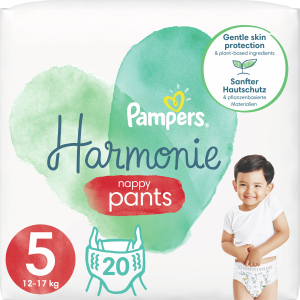 Подгузники-трусики Pampers Harmonie Nappy Pants Размер 5 (11-16 кг) 20 шт (8006540181430)