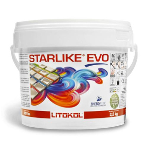 хороша модель Клей-затирка Litokol STARLIKE EVO 145/2.5кг Чорний