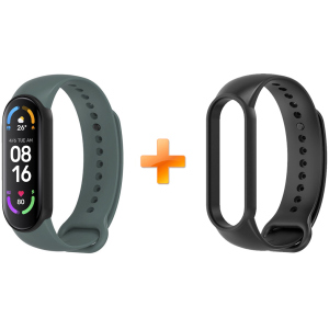 Xiaomi Mi Band 6 MiJobs Dual Color Crow Green/Black (MJ6-DSS019CGB) в Харкові