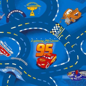 Ковролін AW WORLD OF CARS 77 5м синій. в Харкові