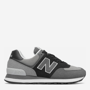 Кроссовки New Balance 574 ST WL574WU2 40 (8.5) 25.5 см Серые с черным (195481032401)