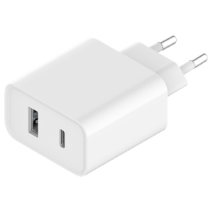 Зарядное устройство Xiaomi Mi 33W Wall Charger (Type-A+Type-C) EU White (BHR4996GL) лучшая модель в Харькове