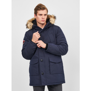 Парка Superdry M5011192A-L6T L Nordic Chrome Navy (5057847231345) ТОП в Харкові