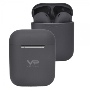 Бездротові навушники сенсорні Bluetooth stereo гарнітура VERON VR-01 Grey ТОП в Харкові