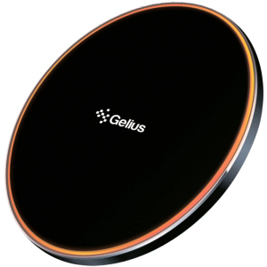 Бездротовий зарядний пристрій Gelius Pro Sparkle Wireless Charger 15W GP-WC003 Black (2099900874000) краща модель в Харкові