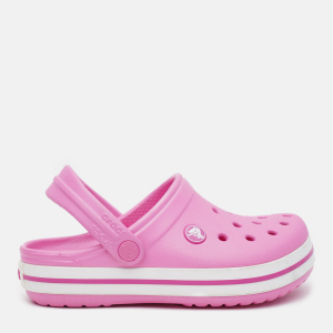 Кроки Crocs Kids Jibbitz Crocband Clog K 204537-6U9-J2 33-34 Рожеві (887350925494) краща модель в Харкові