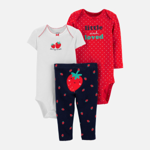 Комплект (боді 2 шт + легінси) Carters 1H364810 62 см 960 MC Multicol (192136681540) краща модель в Харкові