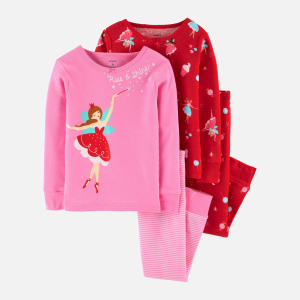 Пижама (футболка с длинными рукавами + штаны) Carters 29634714 92 см 2 шт 969 PRT Print (192136621584) лучшая модель в Харькове