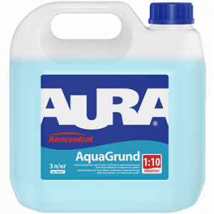 Ґрунтовка Aura AquaGrund Koncentrat 3 л в Харкові