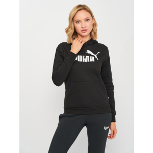 Худі Puma ESS Logo Hoodie 58678801 XS Puma Black (4063697206175) ТОП в Харкові