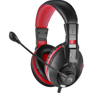 Навушники Marvo H8321S Black-Red (H8321S.MRV) ТОП в Харкові