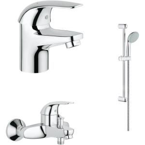 GROHE Набір змішувачів Euroeco (124428) ТОП в Харкові