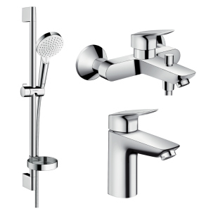 Hansgrohe Набор смесителей для ванны Logis (1082019) лучшая модель в Харькове