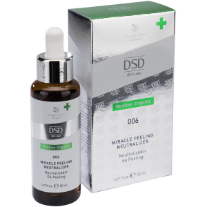 Нейтрализатор пилинга DSD de Luxe 006 Medline Organic Miracle Peeling Neutralizer 50 мл (8437013722223)