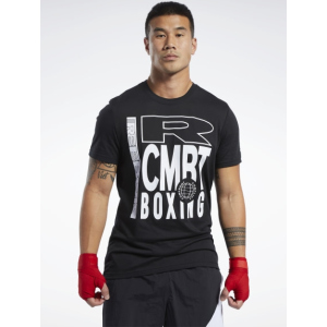 Футболка Reebok Combat Boxing Tee FJ5333 S Black (4062054547807) ТОП в Харькове