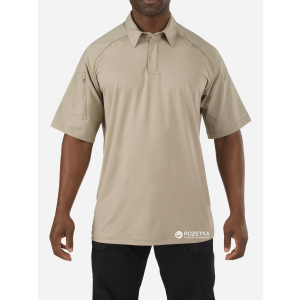 Футболка-поло тактична 5.11 Tactical Rapid Performance Polo - Short Sleeve 41018 2XL Silver Tan (2000980373635) краща модель в Харкові