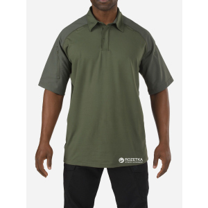 Футболка-поло тактическая 5.11 Tactical Rapid Performance Polo - Short Sleeve 41018 M TDU Green (2000980373734) в Харькове