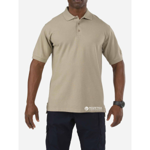 Футболка-поло тактическая 5.11 Tactical Professional Polo - Short Sleeve 41060 L Silver Tan (2000000126296) ТОП в Харькове