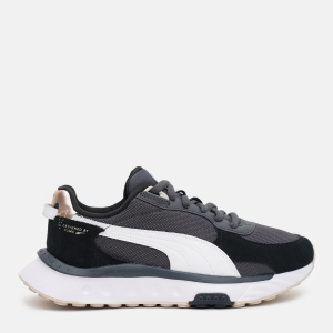 Кроссовки Puma Wild Rider Soft Metal Wn s 38190002 37 (4) 23 см Ebony-Puma Black (4063699836813) лучшая модель в Харькове