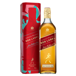 Віскі Johnnie Walker Red label витримка 4 роки 0.7 л 40% у металевій упаковці (5000267181400) в Харкові