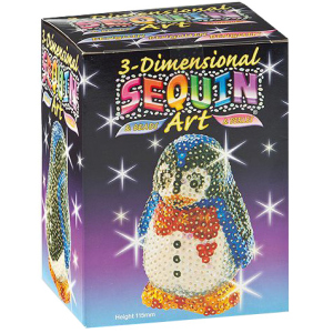 Набір для творчості Sequin Art 3D Penguin 11.5 см (SA0503) краща модель в Харкові