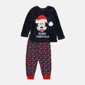 Піжама (футболка з довгим рукавом+штани) Disney Mickey TH2170 NY 98 см Синя (3609084625030) ТОП в Харкові