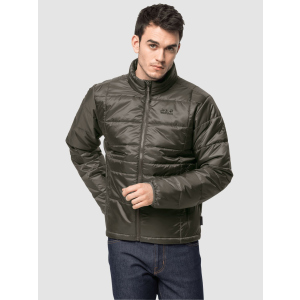 Пуховик синтетический Jack Wolfskin Argon Jacket M 1204883-5066 M Серо-оливковый (4060477922768) лучшая модель в Харькове