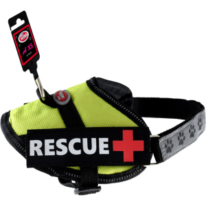 Шлея усиленная Pet Nova Rescue+ XS 30-40 см Салатовая (HA-RESCUE-LIGHTGREEN-XS) (5903031442267) в Харькове