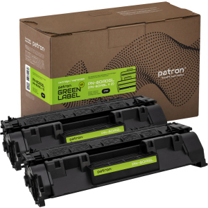 Картридж Patron Green Label HP LJ CF280A для M401/M425 Dual Pack (2шт) (PN-80ADGL) в Харкові