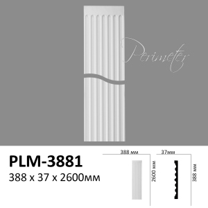 Пілястра 388-2 молдинг PLM-3881 * 388 x 37 x 2600 в Харкові