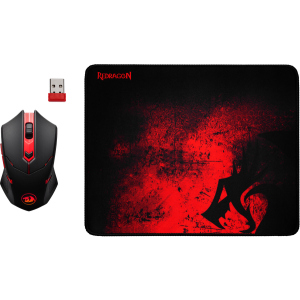 Комплект Игровой Redragon M601WL-BA Black-Red (78227) лучшая модель в Харькове